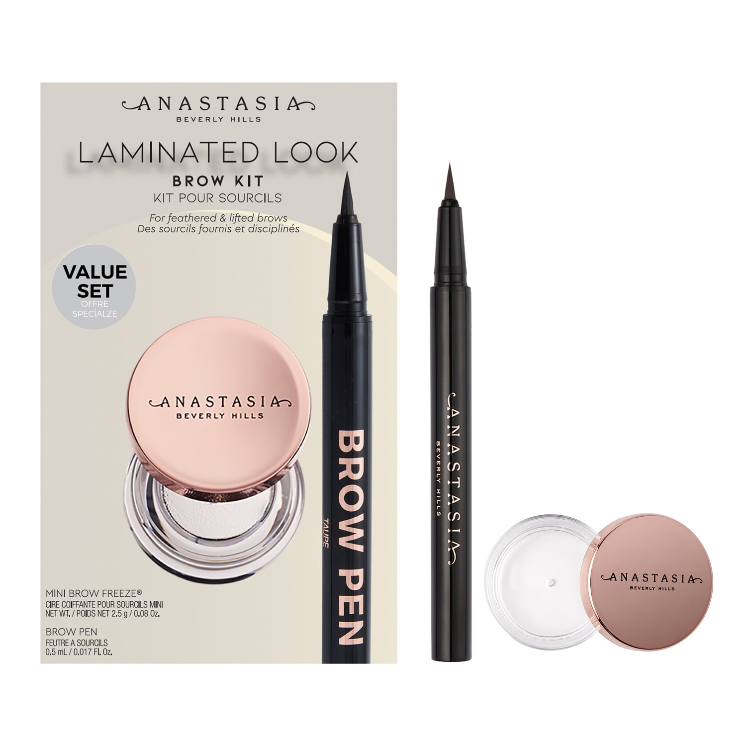 LAMINATED LOOK BROW KIT (KIT DE CEJAS)
